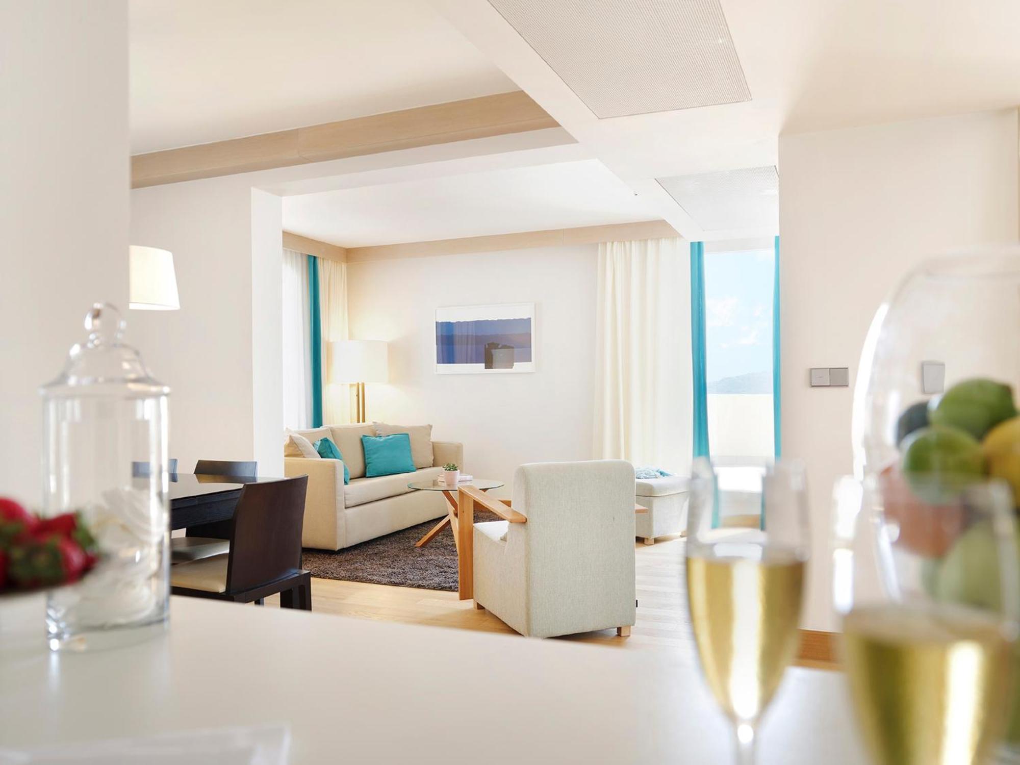 Deluxe Verblijf met 1 Slaapkamer en Uitzicht op de Zee