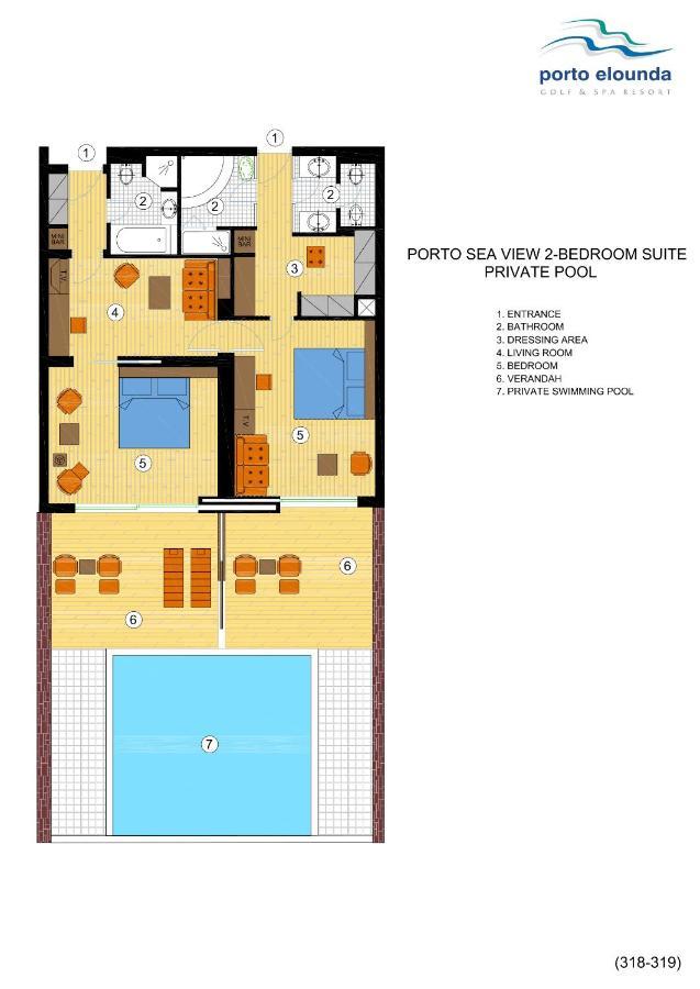 Suite Superior con 2 Camere da Letto, Piscina Privata