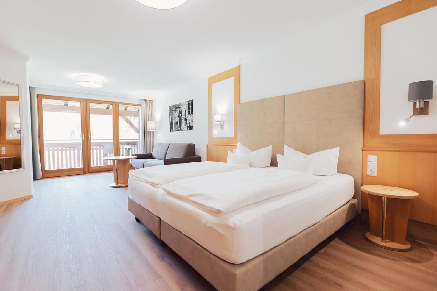 Kamer met Kingsize Bed en Balkon