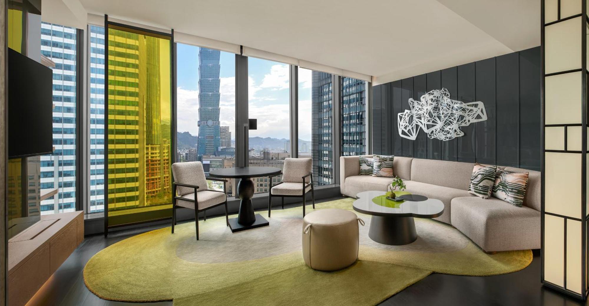 Suite Fantastic con 1 Camera da Letto, 1 Letto King-Size e Vista TAIPEI 101