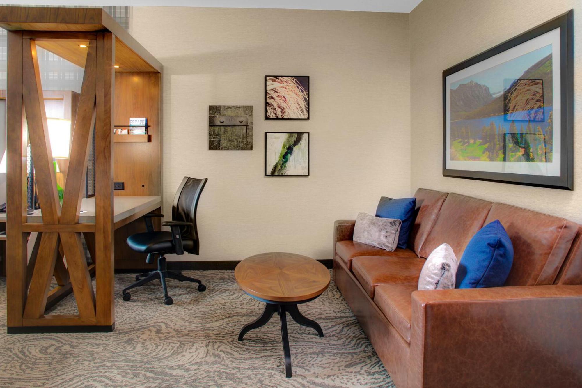 King Suite with Sofa Bed and Roll-in Shower - Mobility and Hearing Accessible