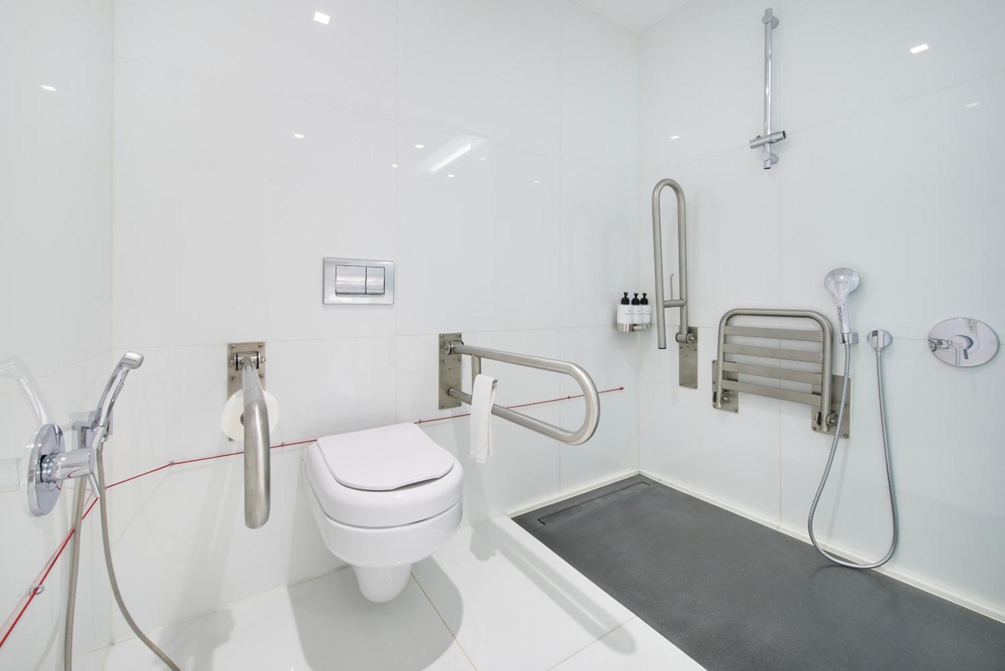 Habitación Doble Clásica adaptada para personas con discapacidad con vistas al jardín - 2 camas