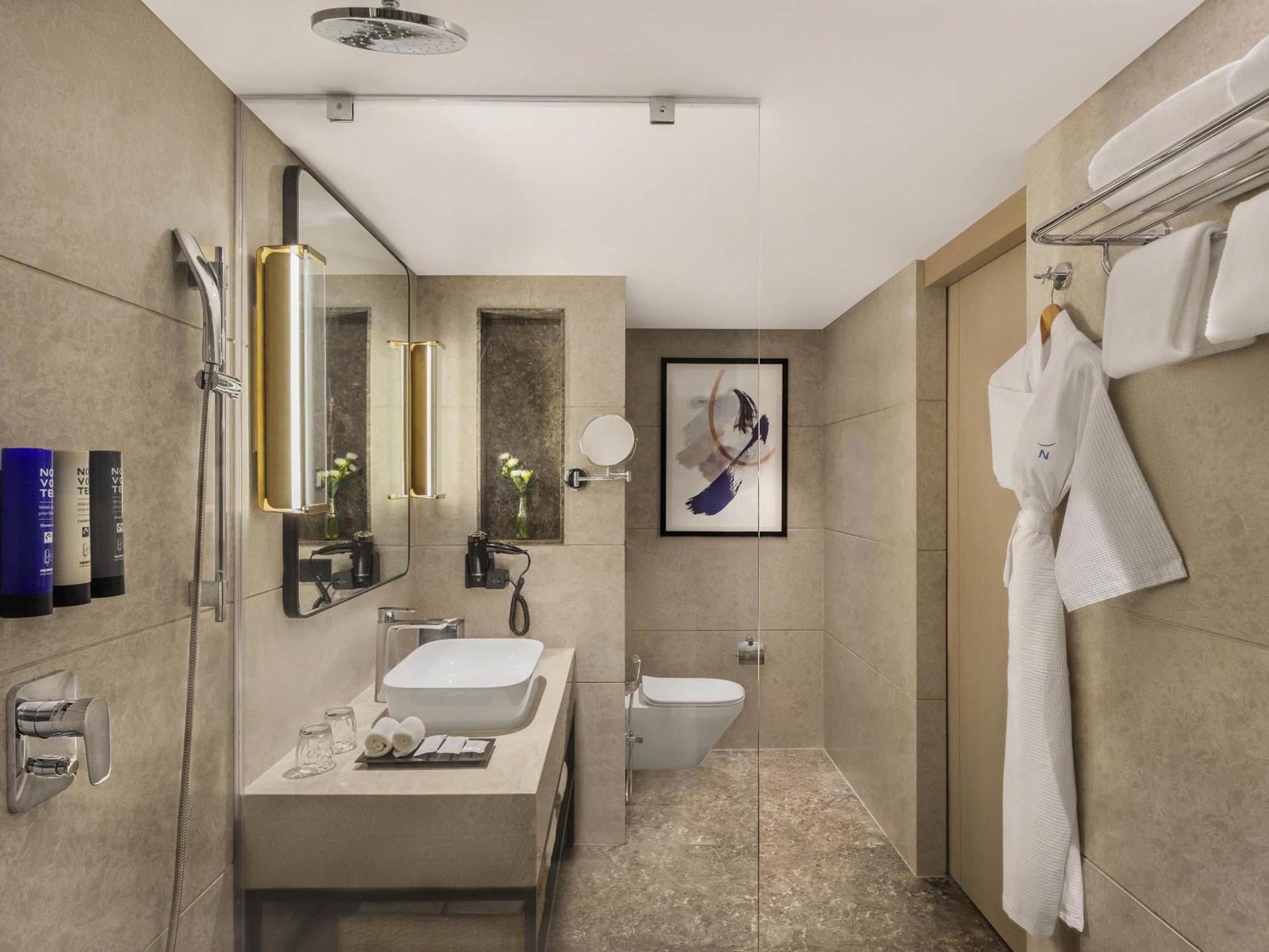 Standard Double Room with 1+1 Happy Hours from 5pm to 7 pm on select beverages , 20% Discount on Spa on select packages, Laundry, and Food & Soft Beverages