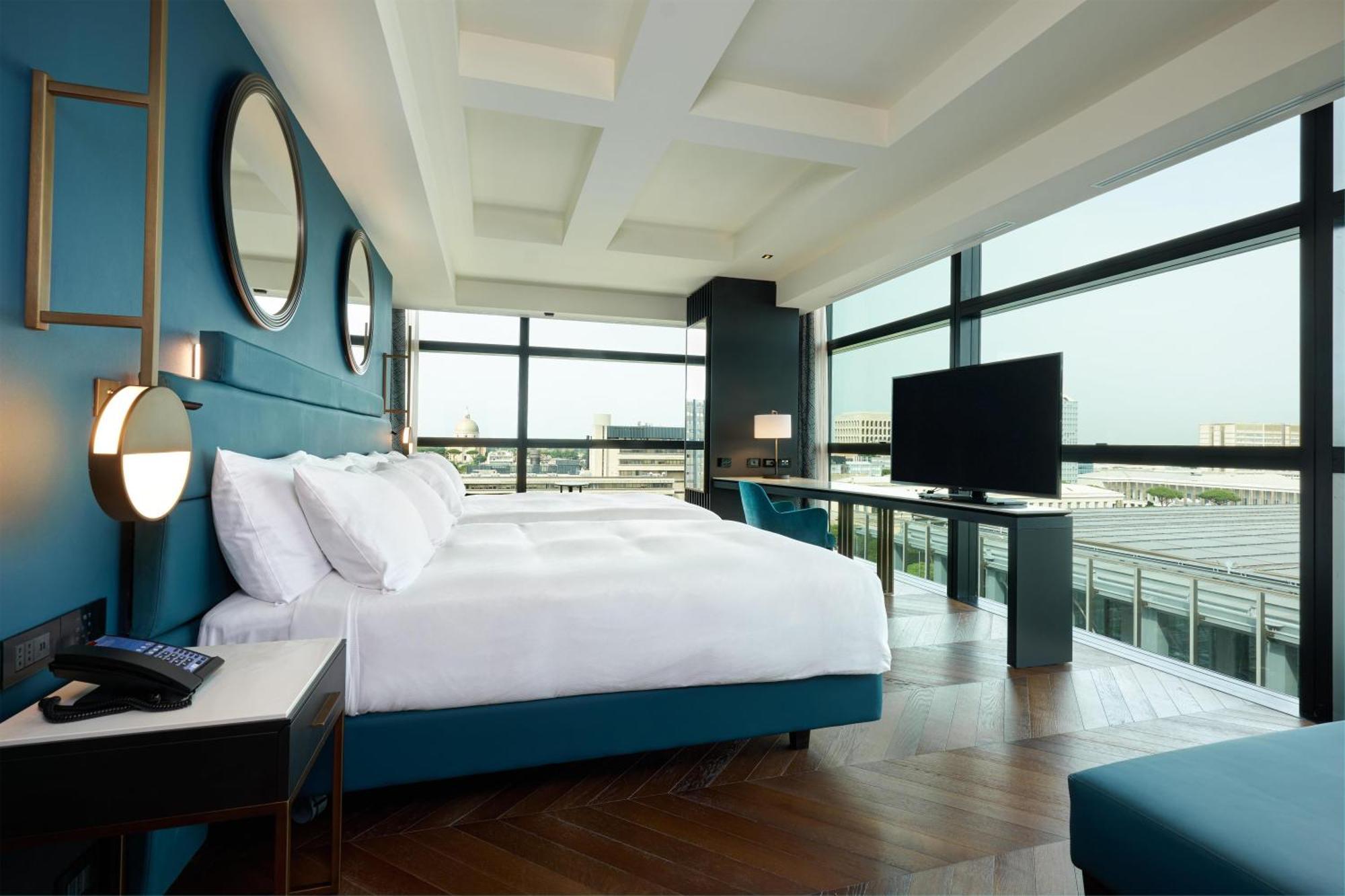 Executive Double Room with Two Double Beds - Lounge Access