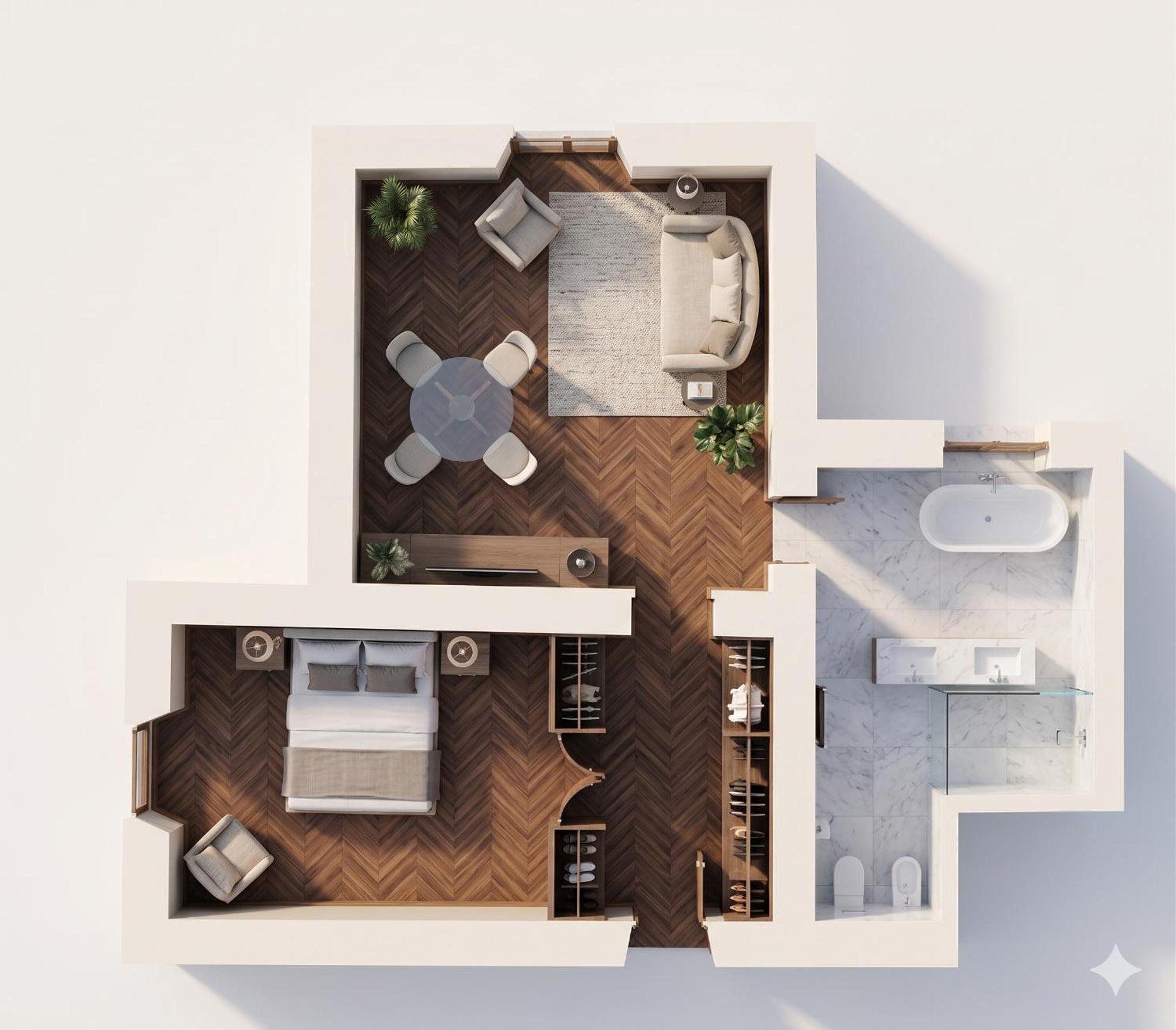 Suite with Lake View