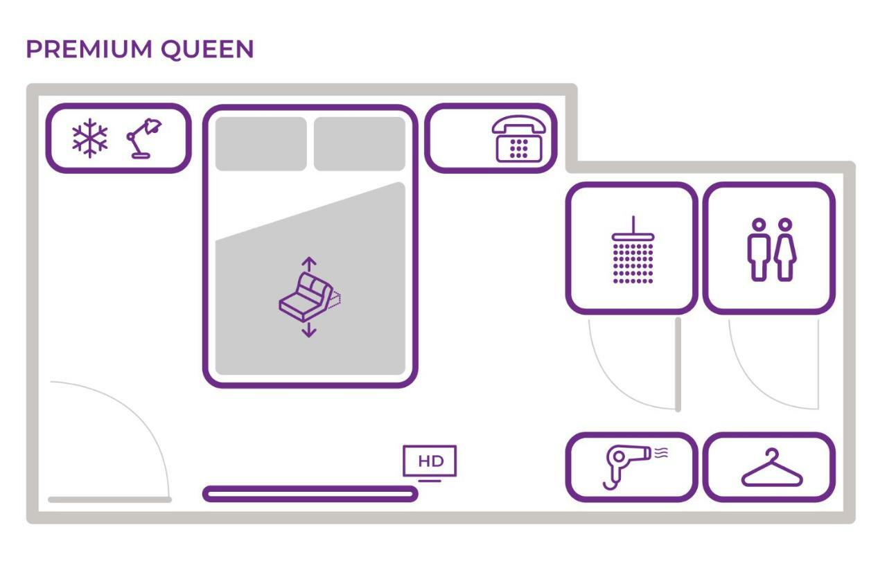 Hébergement Lit Queen-Size Premium