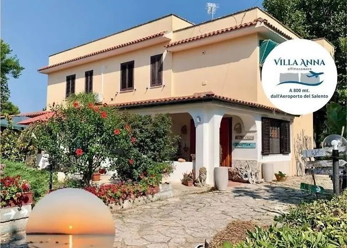 Villa Anna Guesthouse - Salento Airport Stay & Free Parking Brindisi
